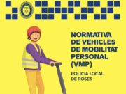 La Policia Local de Roses inicia una campanya de conscienciació sobre la conducció de patinets elèctrics