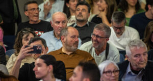 Rufián i Montero reivindiquen a Barcelona el front d’esquerres contra l’extrema dreta: “Si no, ens mataran per separat”