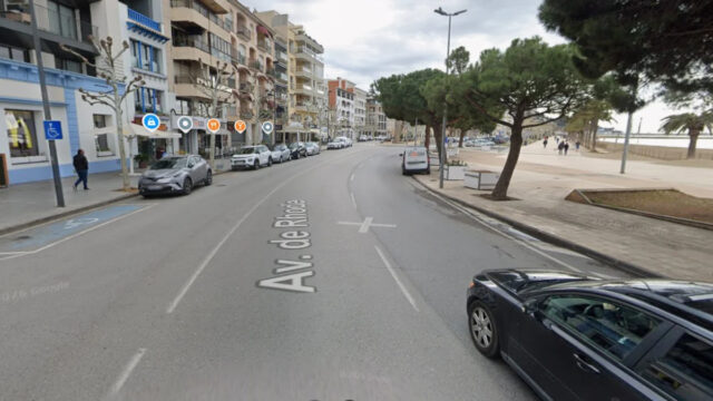 Imatge de l'avinguda de Rhode, zona de la baralla (Bombers)